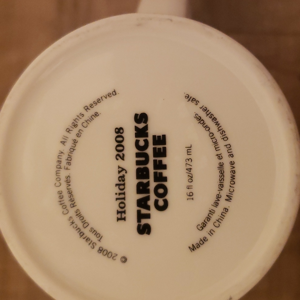 Starbucks 2008 Holiday mug - Picture 4 of 4